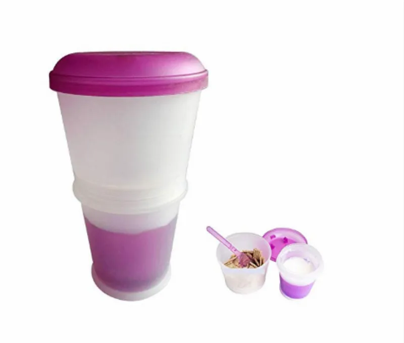 Креативная чашка для завтрака овсяных хлопьев еды из полипропилена Ранняя