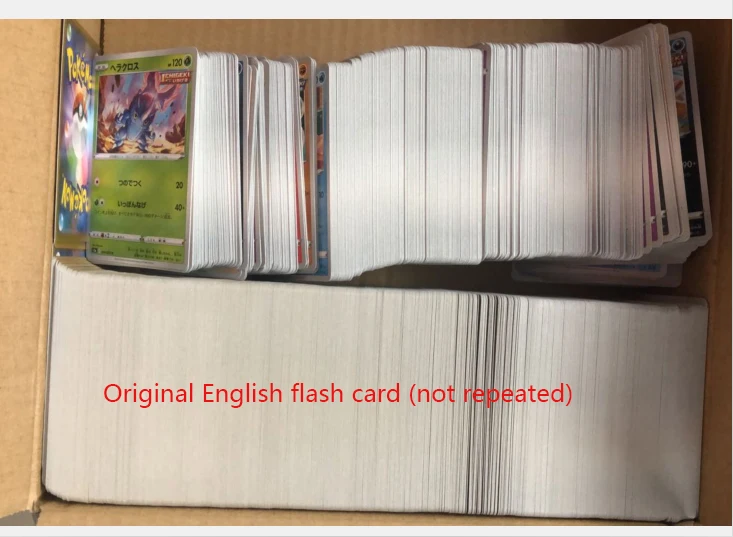 

2021 A variety of hobby Collection Animal Toy Cards MEGA100 EXGX Original English Flash Cards