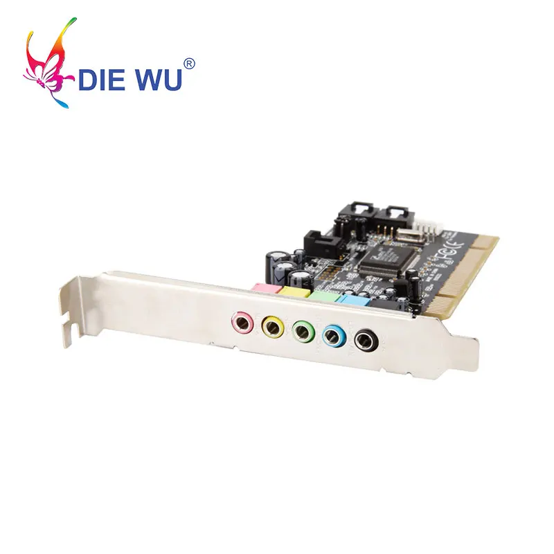 Классическая звуковая карта PCI 5.1CH CMI8738 чипсет аудио цифровая настольная Pci |