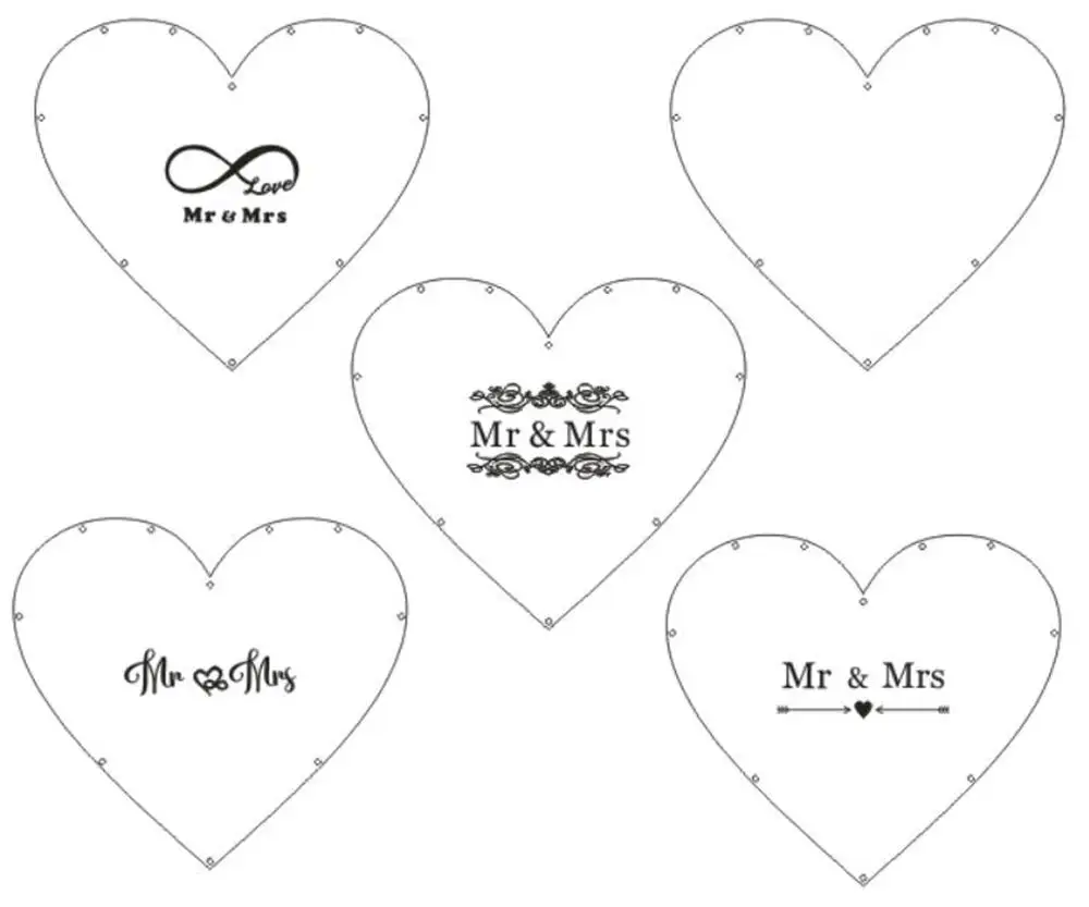 

Heart shape Transparent Wedding guest book Decoration Rustic Sweet Heart Drop box Wedding drop box 3D Guestbook wooden box