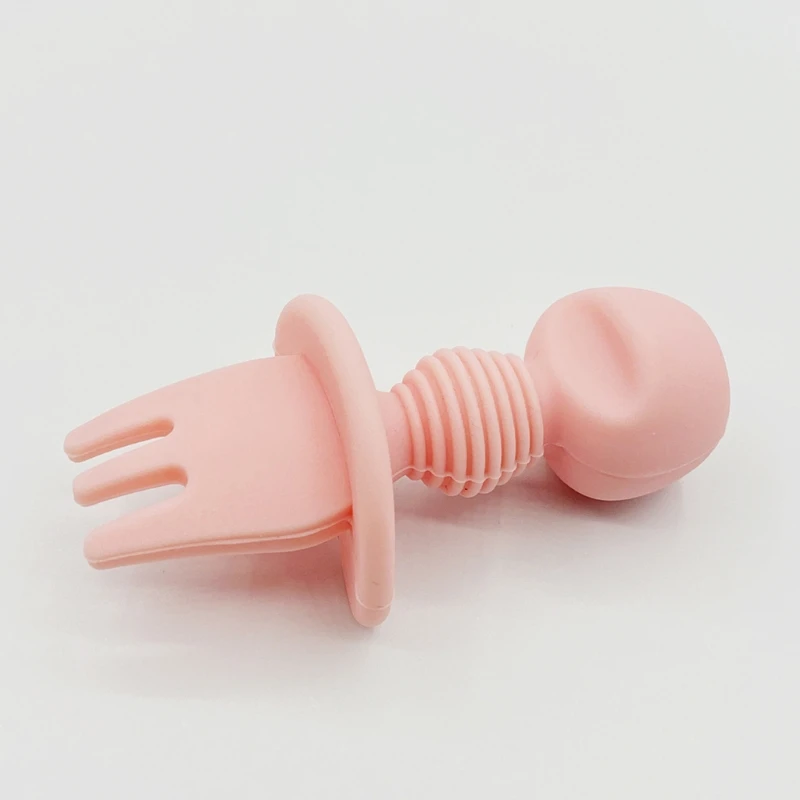 2 Pcs Baby Silicone Spoon Fork Dinnerware Set BPA Free Kids Training Feeding Food Dishes Tableware Utensils