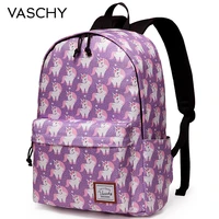 vaschy fashion women backpack cute school bags travel laptop bookbag unicorn backpack for teens girls women youngers