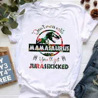 watercolor leopard mamasaurus graphic print womens tshirts funny jurassic dinosaur t shirt female mothers day gift t shirt
