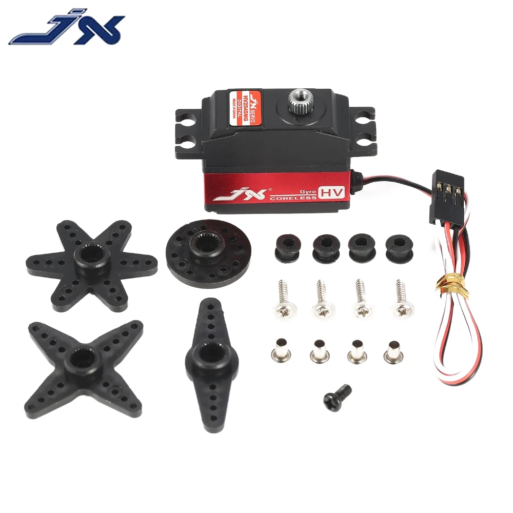 JX PDI-HV2545MG 6-7 4 В Высоковольтная Водонепроницаемая металлическая шестерня цифровая