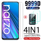 Закаленное стекло 4 в 1 es для Realme Narzo 30 a Narzo30 30a 5G для realme gt neo, Защитное стекло для экрана realmi realmy Kingdom gt neo