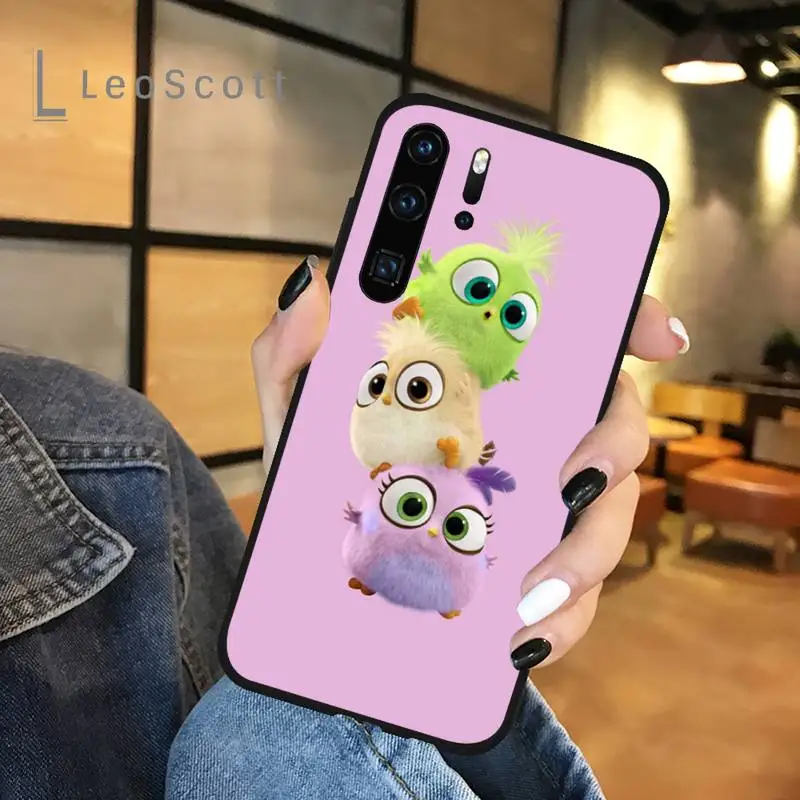 

Cute cartoon angry bird Phone Case For Huawei honor Mate P 9 10 20 30 40 Pro 10i 7 8 a x Lite nova 5t