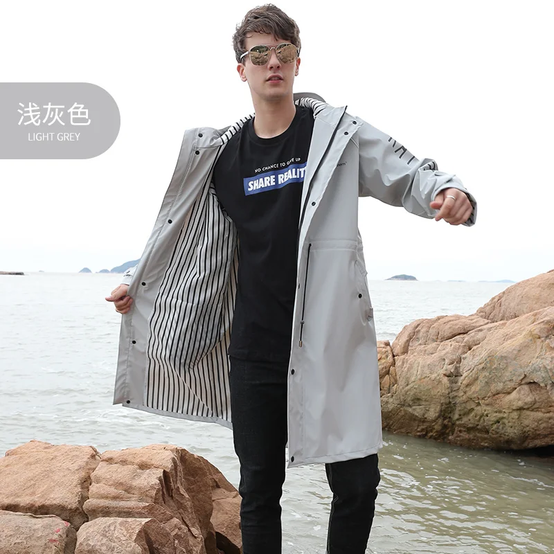 

Portable Fashion Raincoat Women Impermeable Long Raincoat Jacket Waterproof Outdoors Travel Veste Pluie Rain Gear BE50rc