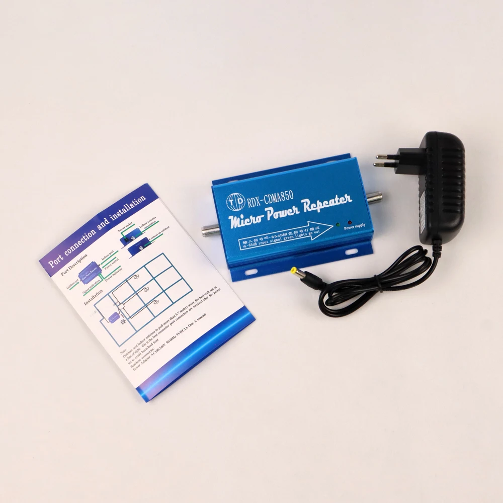 

ZQTMAX CDMA 850MHz GSM Cell Phone Signal Booster gsm Repeater 4g cellular Amplifier