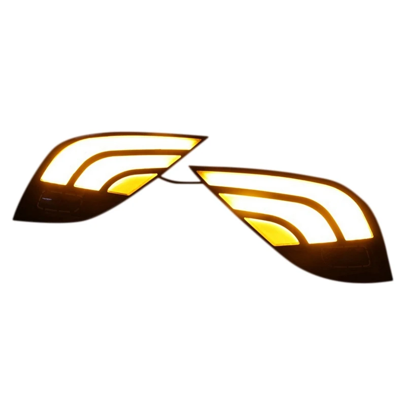 

LED Retrofit Fog Lamp Front Bumper Anti-Fog Lamp DRL for Camry 2018