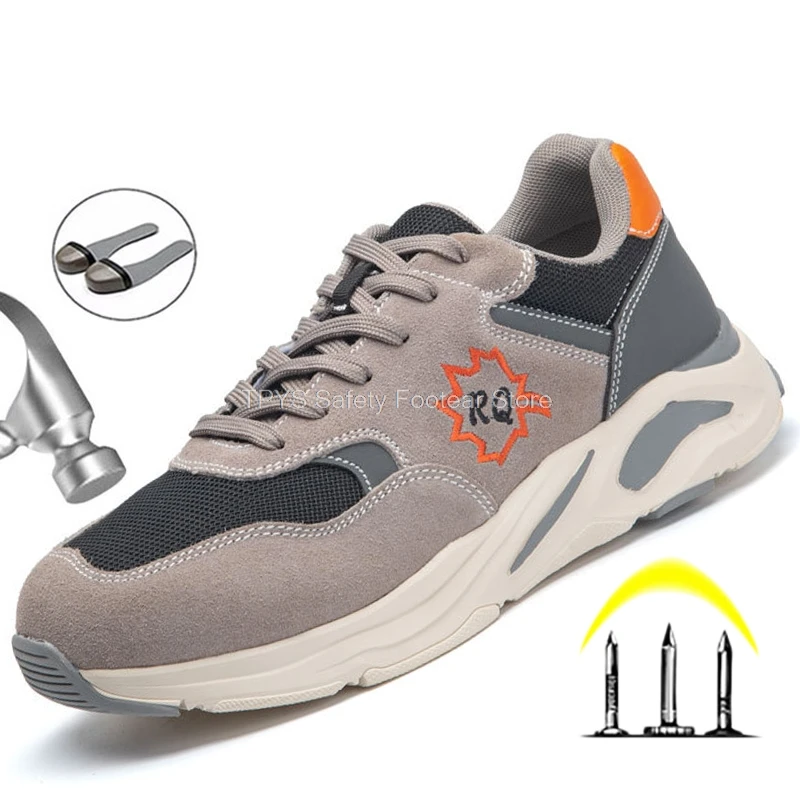 Дропшиппинг Для мужчин женщин рабочая обувь Сталь вставкой на носке