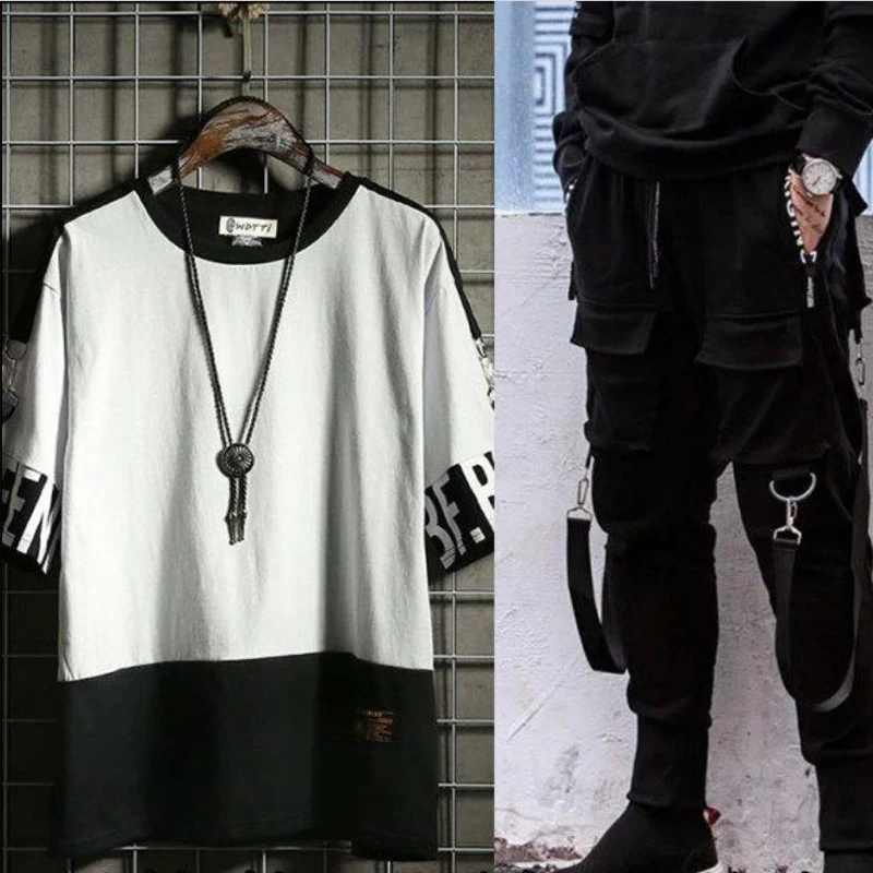 Мужской спортивный костюм из двух предметов свитшот с длинным рукавом и