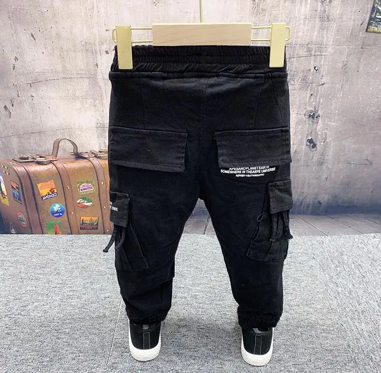 Спортивный костюм для малышей зимний комплект детской одежды модная брендовая