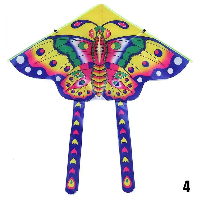 85x95 см Красочный змей бабочка Игрушка Летающий детский трюк кайт прибой без