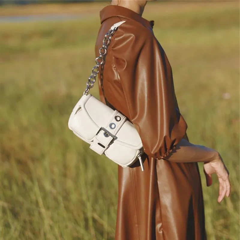 Top Quality Luxury Designer Women Shoulder Crossbody Bag Ladies Daily PU Leather Messager Bags Sac A Main New