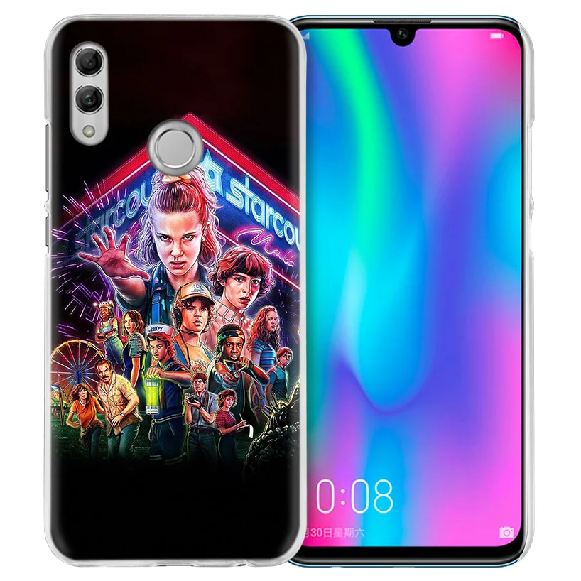 Чехол для ТВ-шоу странные вещи для huawei Honor 9X 8X Y9 20 9 10 Lite Play 8C 8A Pro V20 20i Y6 Y7 жесткий чехол для телефона