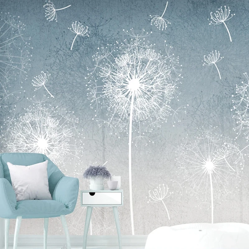 Пользовательские 3D фото обои современный минималистичный пейзаж цветок