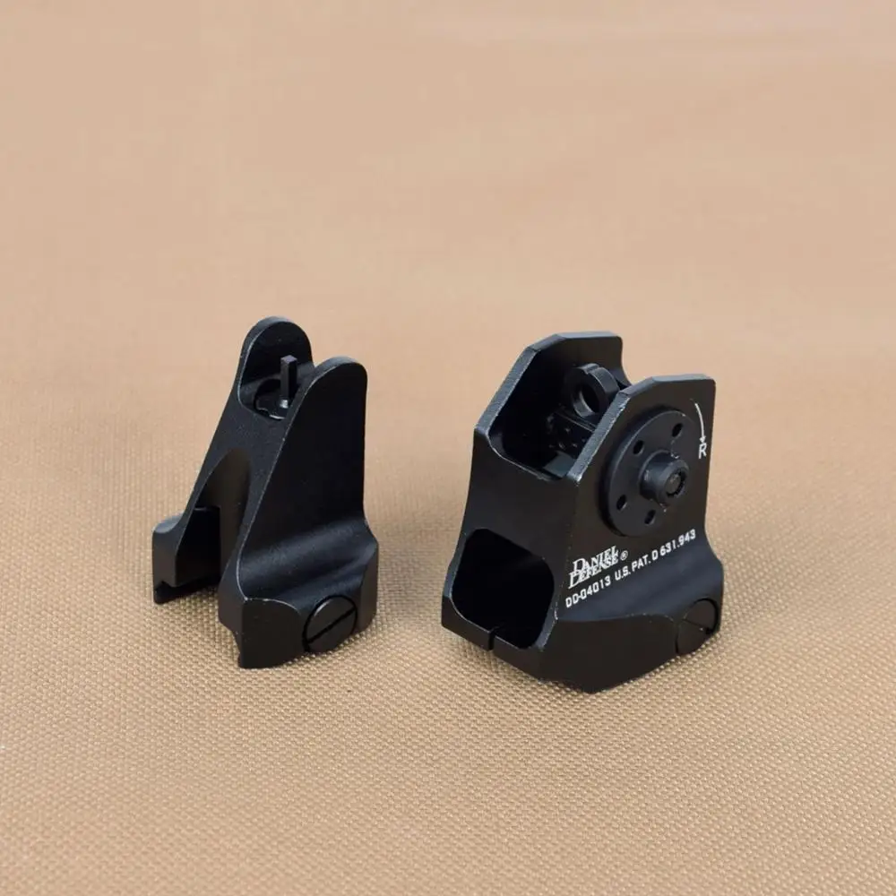 Тактический металлический DD фиксированный передний и задний Железный комплект