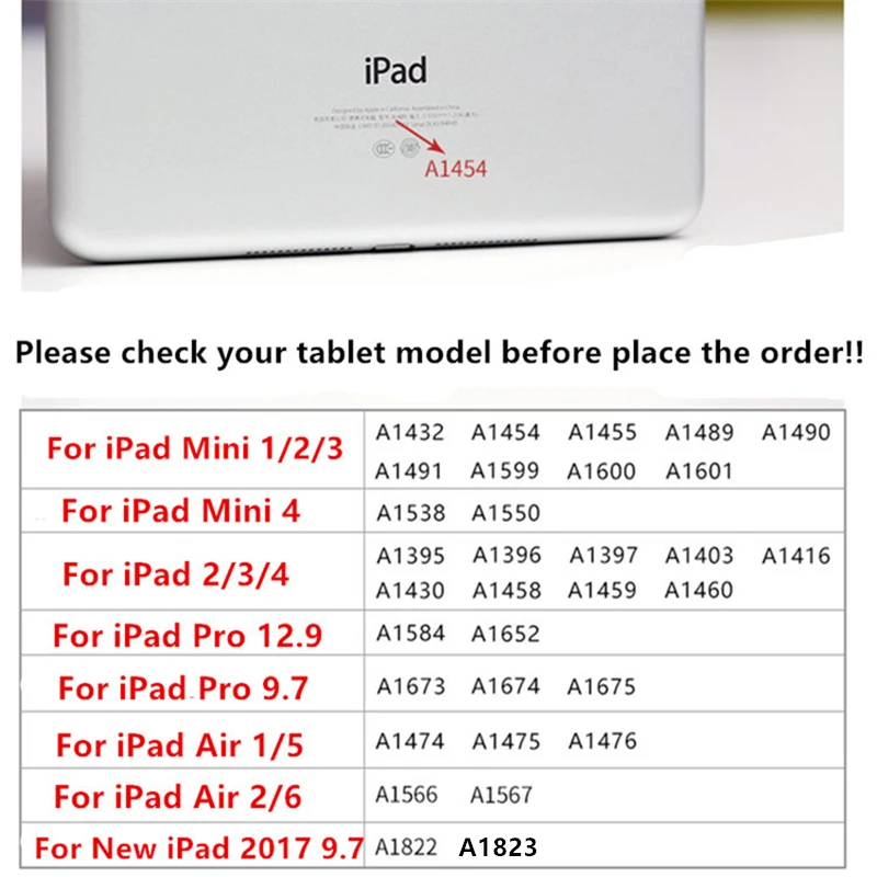

For iPad 9.7 2017 2018 Case TPU Silicon Transparent Slim Cover for iPad 2 3 4 5 6 Air 1 2 Pro 10.5 Mini 2 3 4 Coque Capa Funda