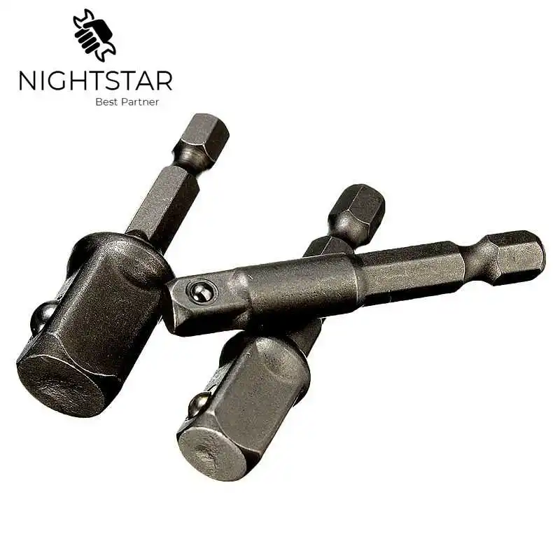 3 шт. шестигранное сверло гнездо для драйвера 1/4 шестигранный хвостовик &quot3/8&quot 1/2