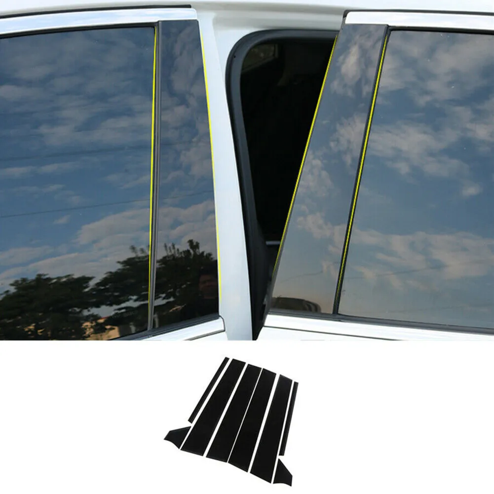 

8Pcs Set Pillar Posts For Nissan Sentra 2020 2021 Cover Window Door Trim
