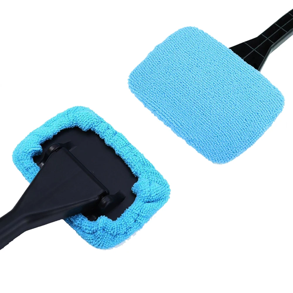 Съемная щетка из микрофибры для очистки лобового стекла автомобиля с тканевой