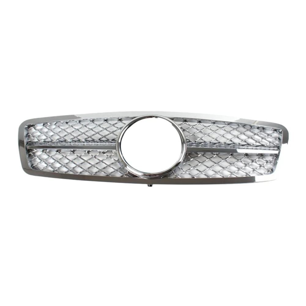 AMG взгляд на переднюю решетку лифтинг верхний гриль для 2000 2001 2002 2003 2004 2005 2006 Mercedes