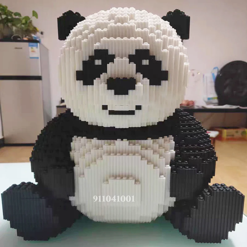 7822 шт. создатель DIY Assemable животных с милой пандой мини алмазные блоки