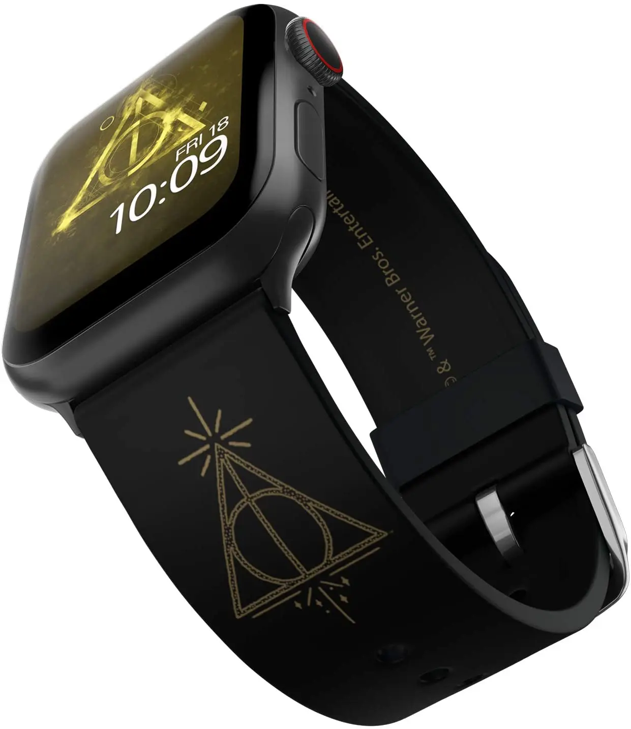 

Harry Potter – Deathly Hallows Smartwatch Band – Officially Licensed, Compatible with Apple Watch (not Included) – Fits 38mm,