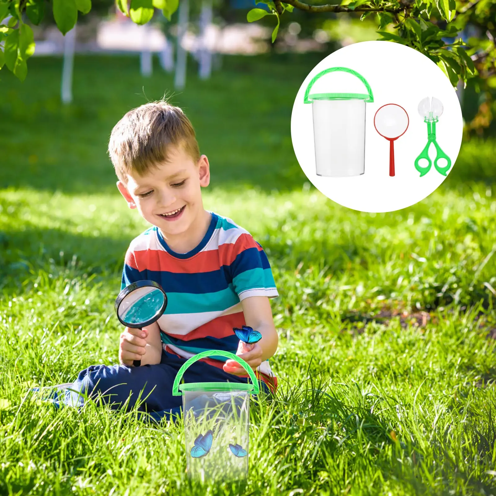 

1 Set Insect Science Observation Barrel Bug Collection Observation Barrel