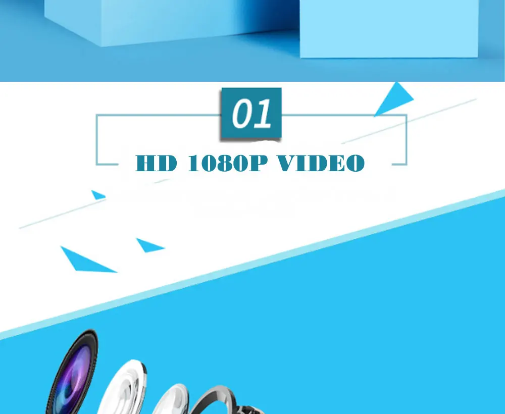 JOZUZE S1000 мини-камера Full HD 1080P Спортивная камера с ночным видением для автомобиля DV DVR Простая установка камеры для защиты дома