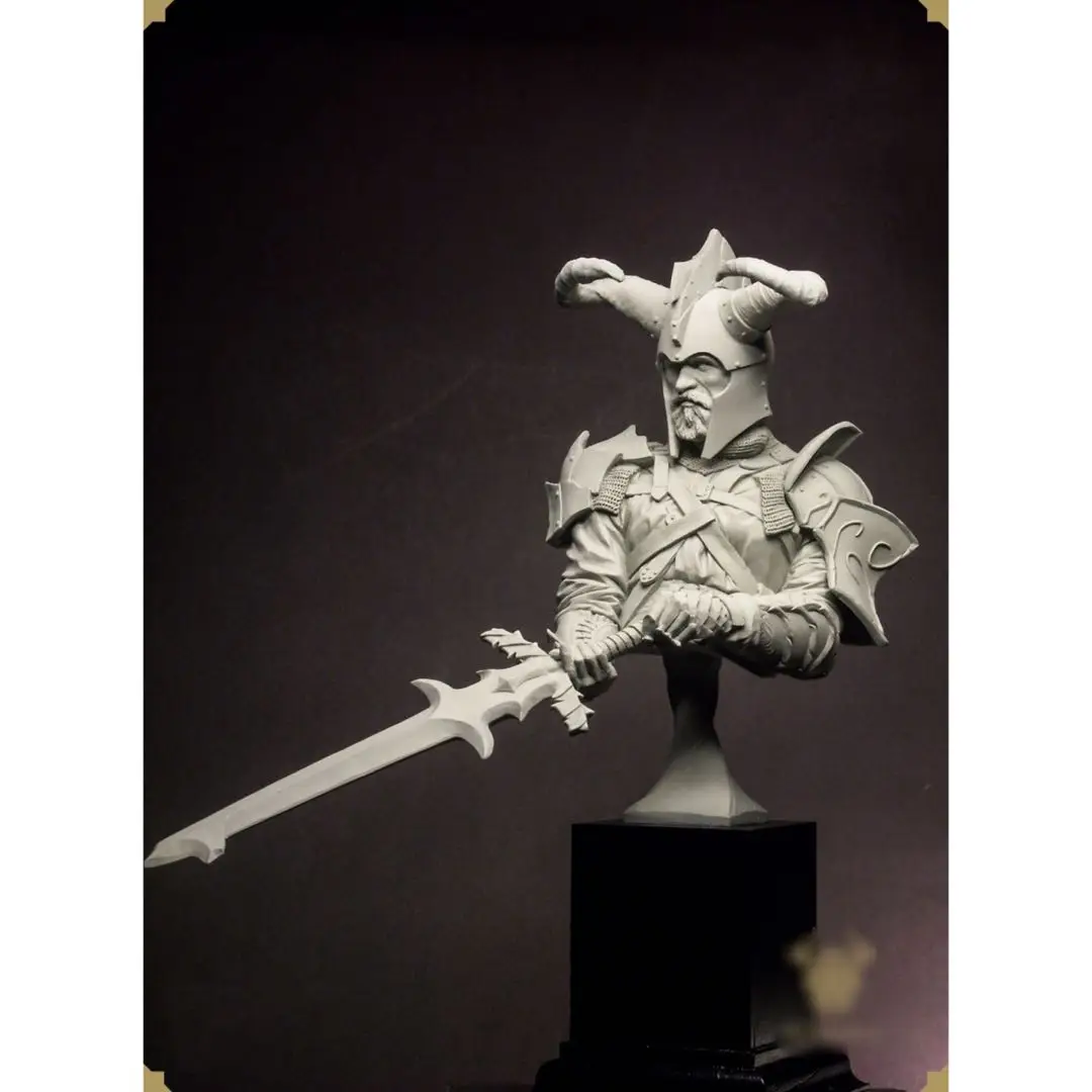 Modelo de busto GK de resina 1/9, kit sin montar y sin pintar-0