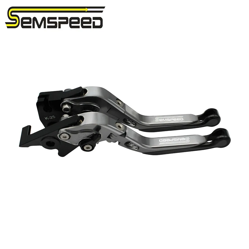 SEMSPEED CNC складной выдвижной тормоз сцепления ручки для Kawasaki ZX10R ZX 10R 2006-2015 2014 2012 2011