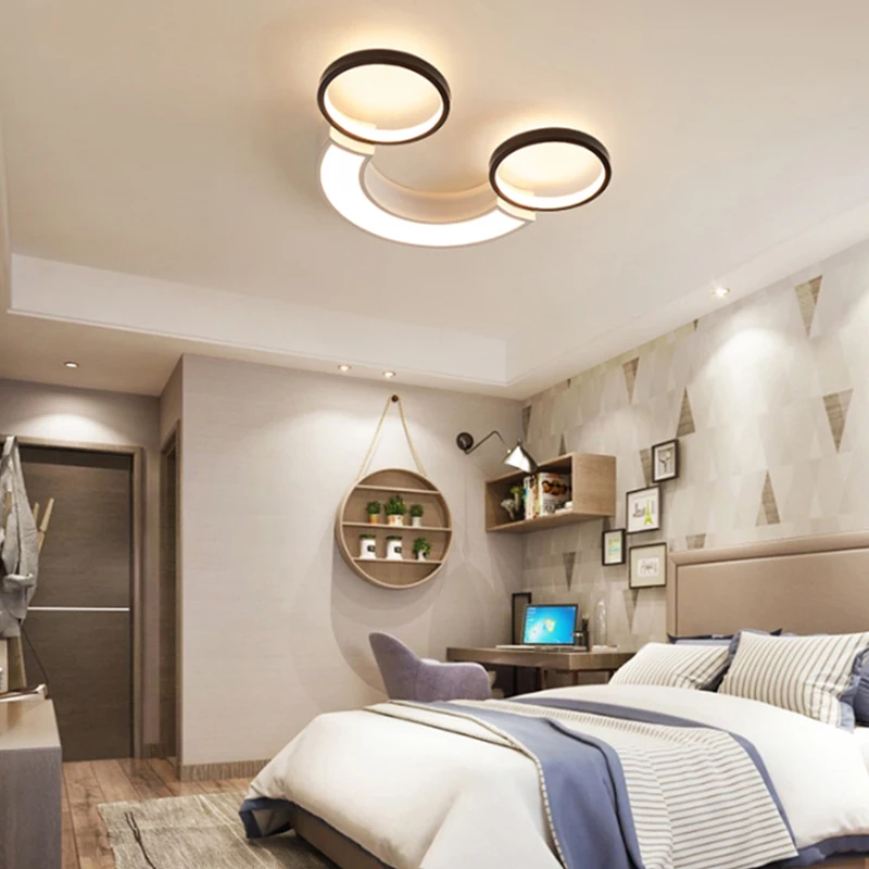 Современные светодиодные потолочные лампы лампа для гостиной спальни AC85 265V lamparas