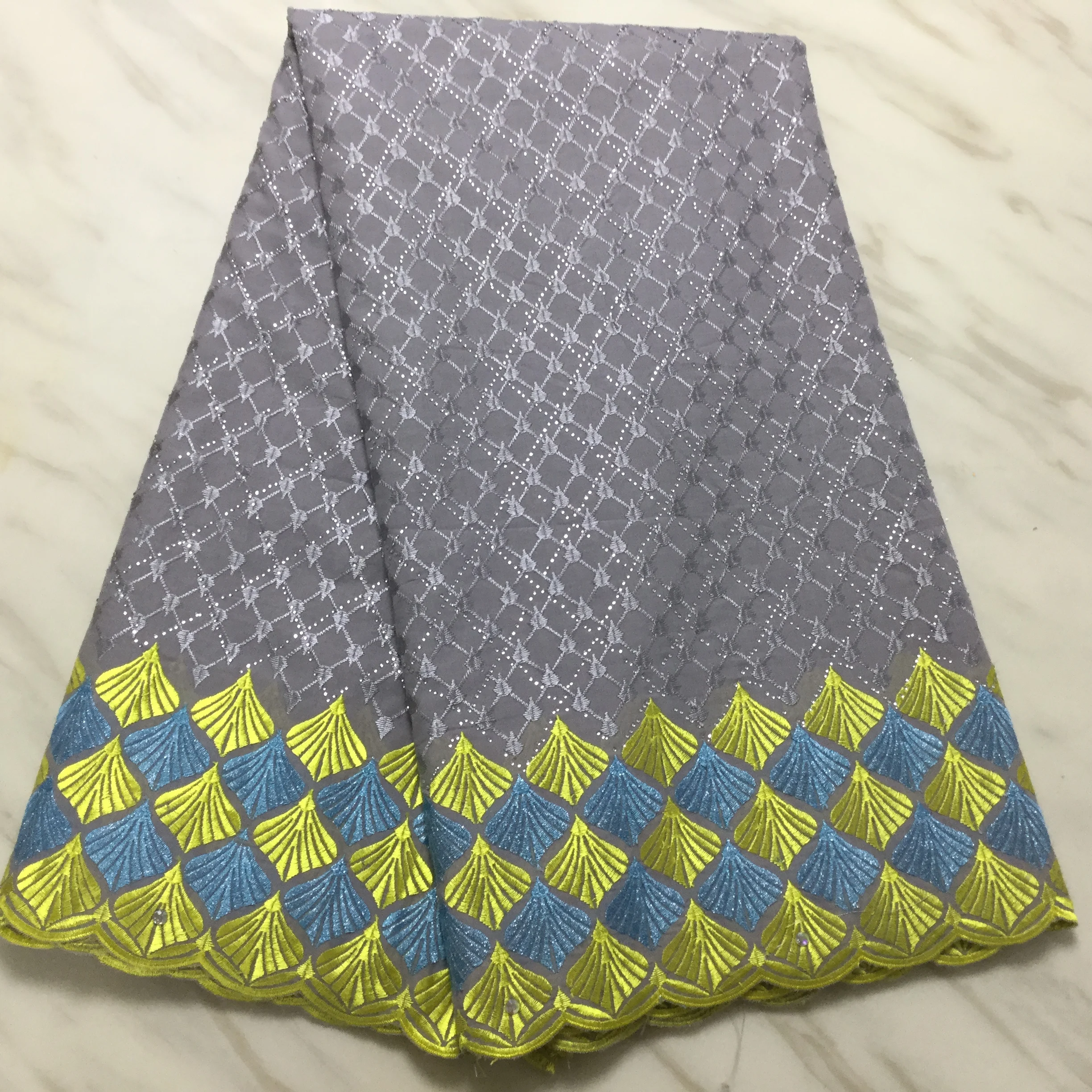 Золотая африканская кружевная ткань 2020 нигерийские кружева с вышивкой высокая