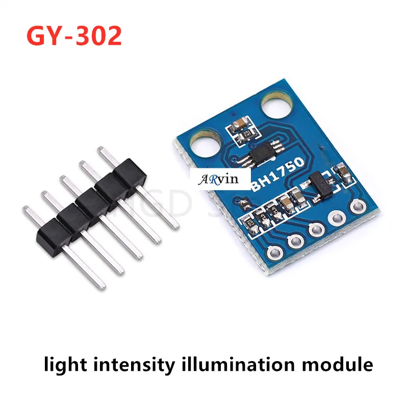 

GY-302 BH1750 BH1750FVI light intensity illumination module 3V-5V