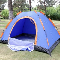 camping tent 2 3 people free to build quick opening automatic tent 21 5m waterproof sunshade for leisure travel