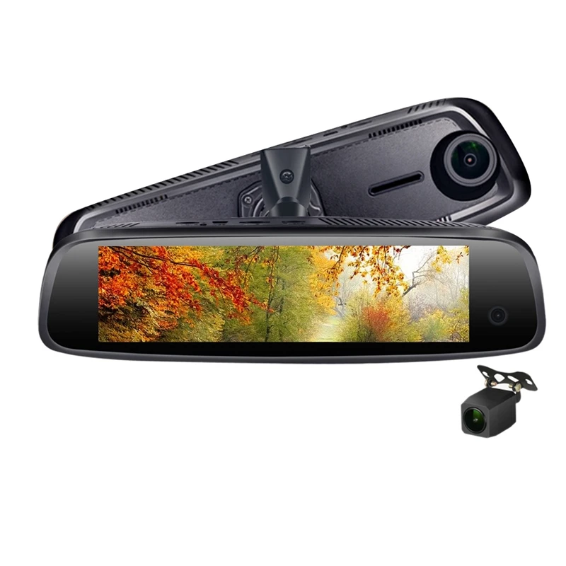 E09 7 84 дюймов 4G Автомобильная камера зеркало Android Gps Dvr с двумя камерами s Wifi Dash Cam Adas