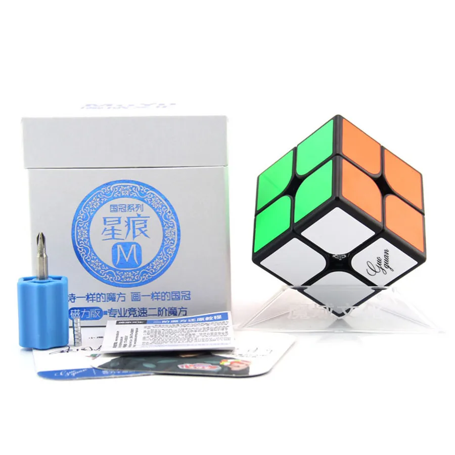 

MoYu GuoGuan 2x2 Magnetic XingHen 2x2x2 Magic Cube 2x2 Magnetic Cubo Magico Professional Speed Cube Puzzle Antistress