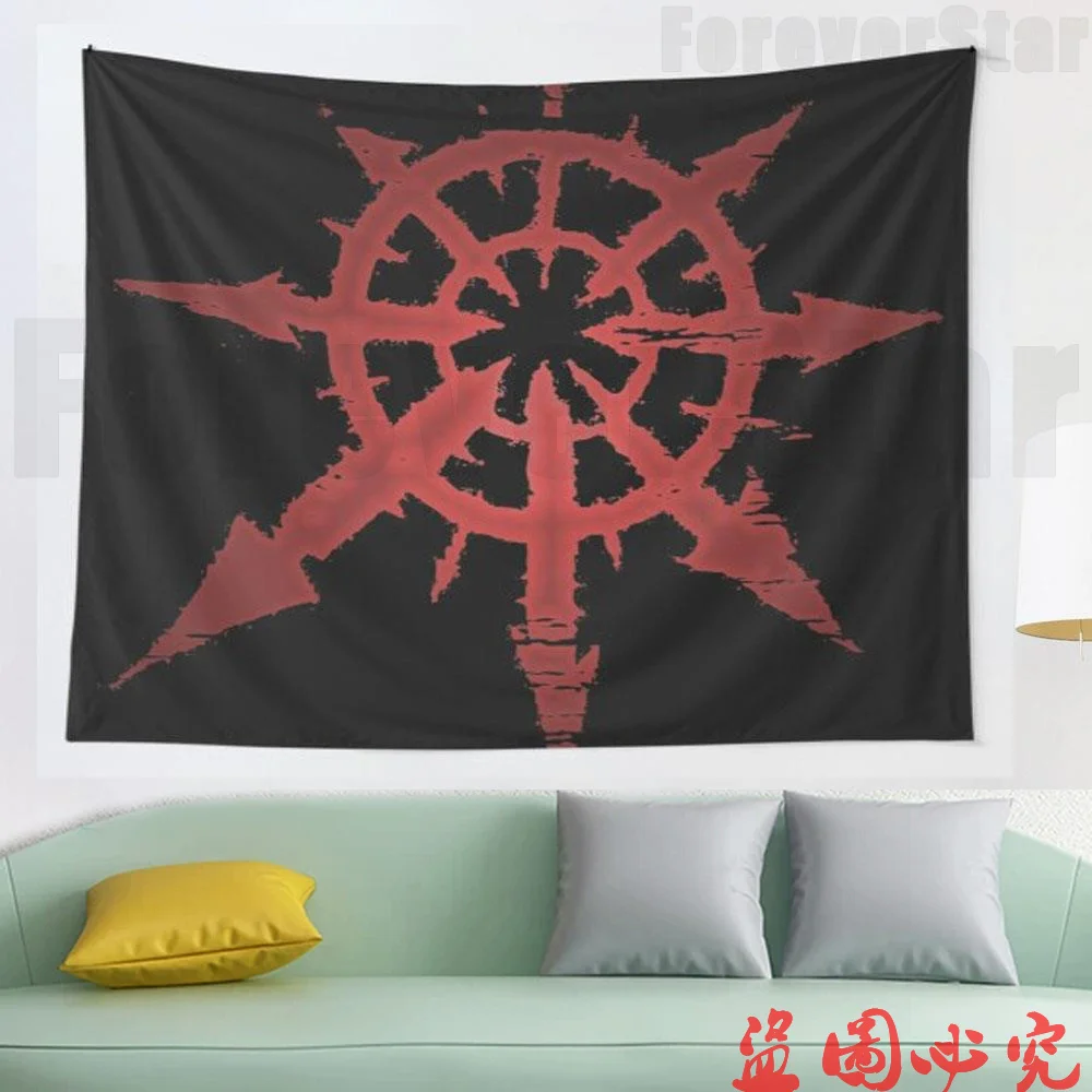 

Star of Chaos tapestry More Size home living room bedroom decorative wall blanket