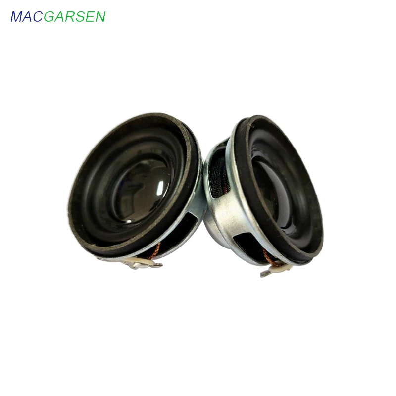 2 шт. 4 Ом 3 Вт аудио колонка 31 мм полный диапазон компьютерная рожковый резиновый