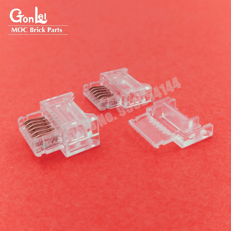 20 шт./лот Хрустальный соединитель строительные блоки части совместимы с WeDo2.0