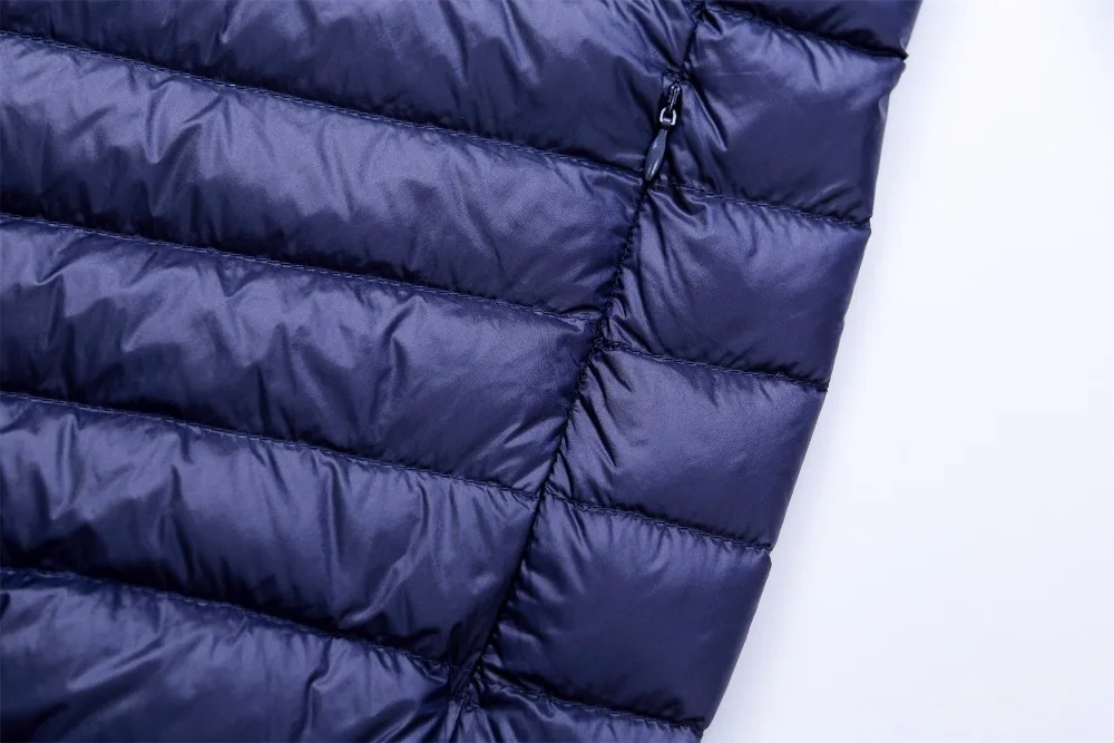 2019 New Casual Brand White Duck Down Jacket Men Autumn Winter Warm Coat Men's Ultralight Male Windproof Parka | Мужская одежда