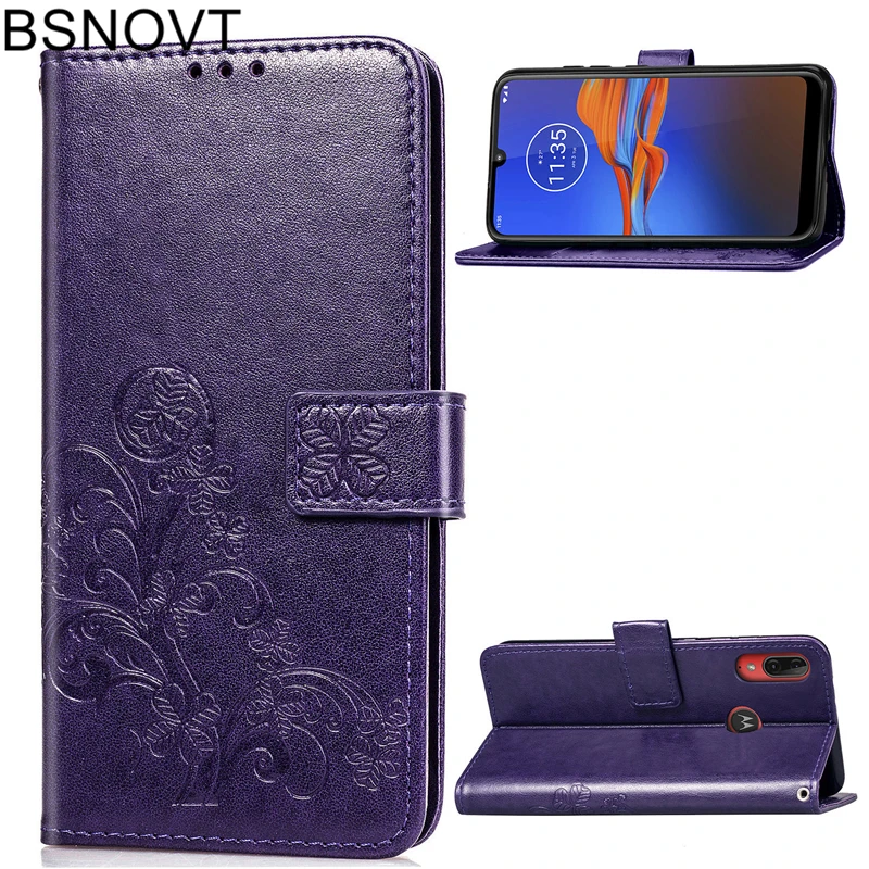 

For Motorola Moto E6s Case Soft Silicone Luxury Leather Phone Bag Case For Motorola Moto E6s Cover For Moto E6s Case 6.1" BSNOVT