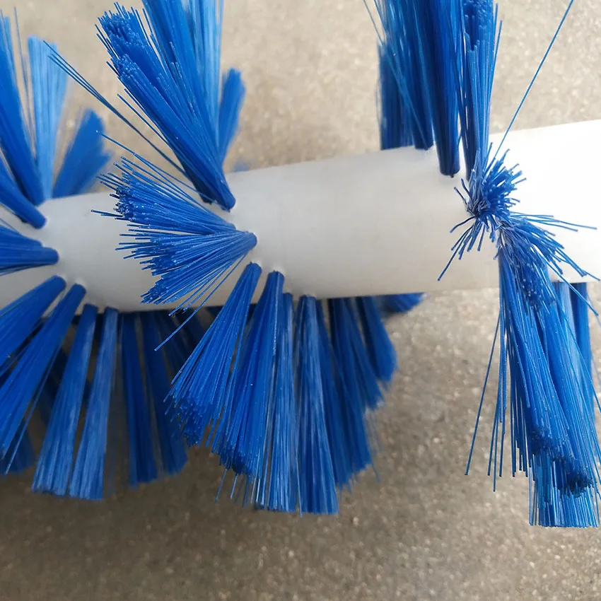 Промышленная щетка роликовая механическая для чистки нейлоновая мягкая