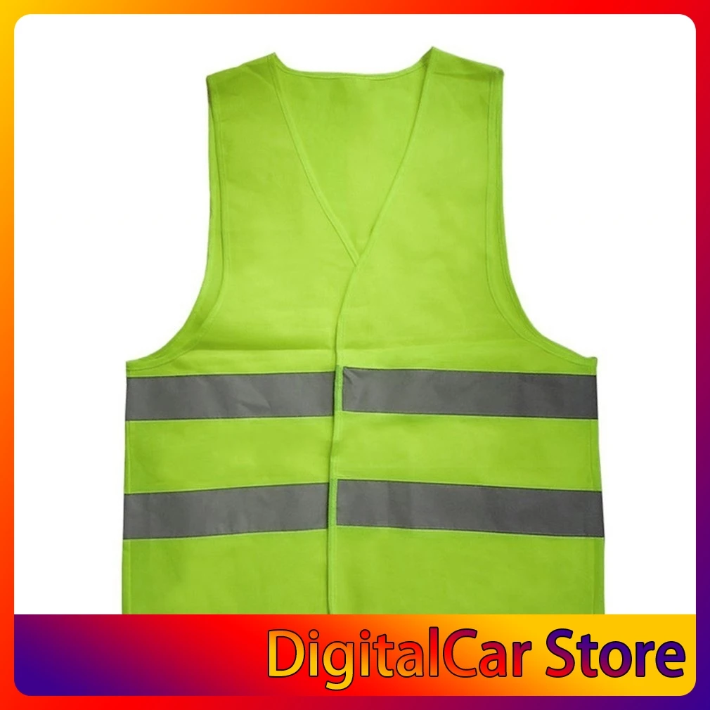 

Reflective Warning Vest Working Clothes High Visibility Day Night Protective Vest For Running Cycling Traffic Safety