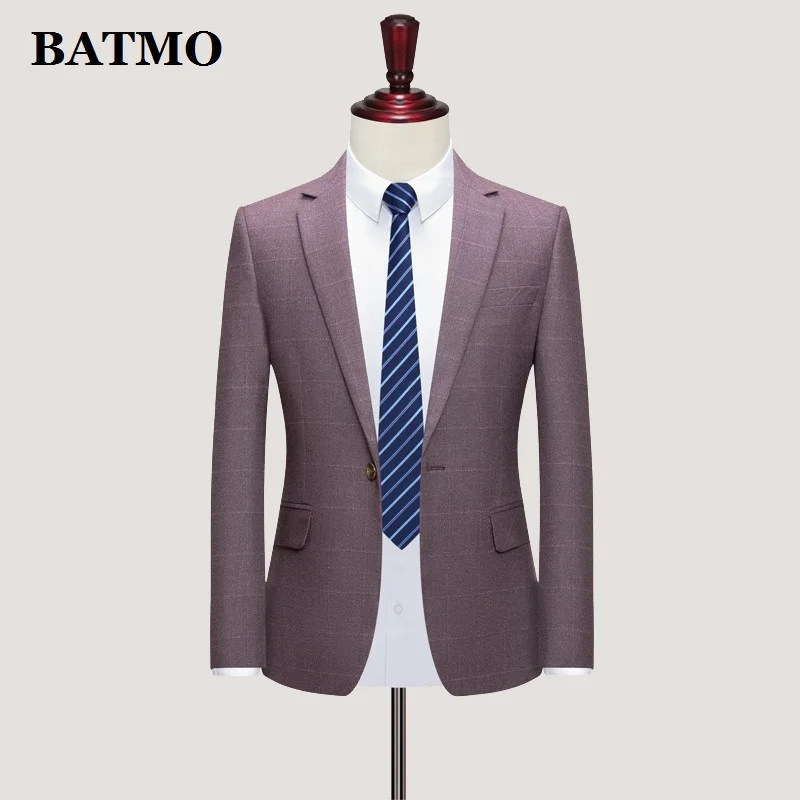 BATMO 2021 Новое поступление весенний высококачественный блейзер для мужчин мужские