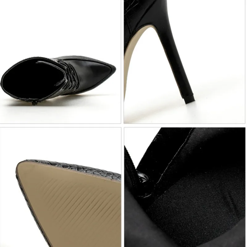 Ботинки LTARTA женская обувь осень-зима женские туфли на очень высоком каблуке с