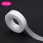 8 рулонов, профессиональная лента для наращивания ресниц, Индивидуальные Накладные ресницы, инструмент для нанесения макияжа, микропористые медицинские наклейки под глаза