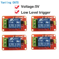 5v 1one channel relay module low level trigger for microcontroller appliance control for arduino diy kit yl 78