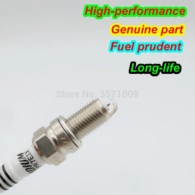 Высококачественная 4 шт. Свеча зажигания DCPR7EIX иридиевая для 6046 3144 5308 IXU22 XU22EPR 12FR-7DU
